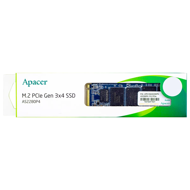 هارد اس اس دی 2280 apacer m2 مدل as2280p4u ظرفیت 256 گیگابایت